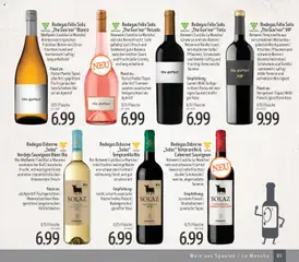 Edeka Struve Wein– und Spirituosen ab 14.11.2025 gültig | Seite: 85 | Produkte: Käse, Gewürze, Schinken, Wein