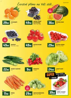 Náhled letáku Trefa leták od 28.01.2026 | Strana: 6 | Produkty: Okurky, Salát, Stůl, Ředkvičky