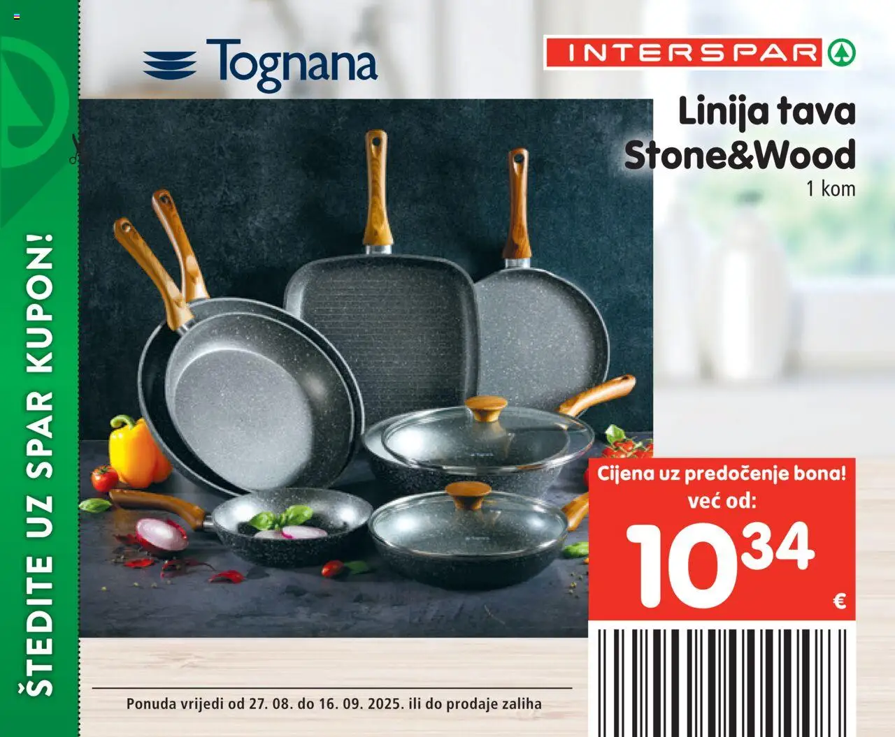 Interspar katalog | vrijedi od 27.08.2025 | Stranica: 61 | Proizvodi: Tognana, Tava