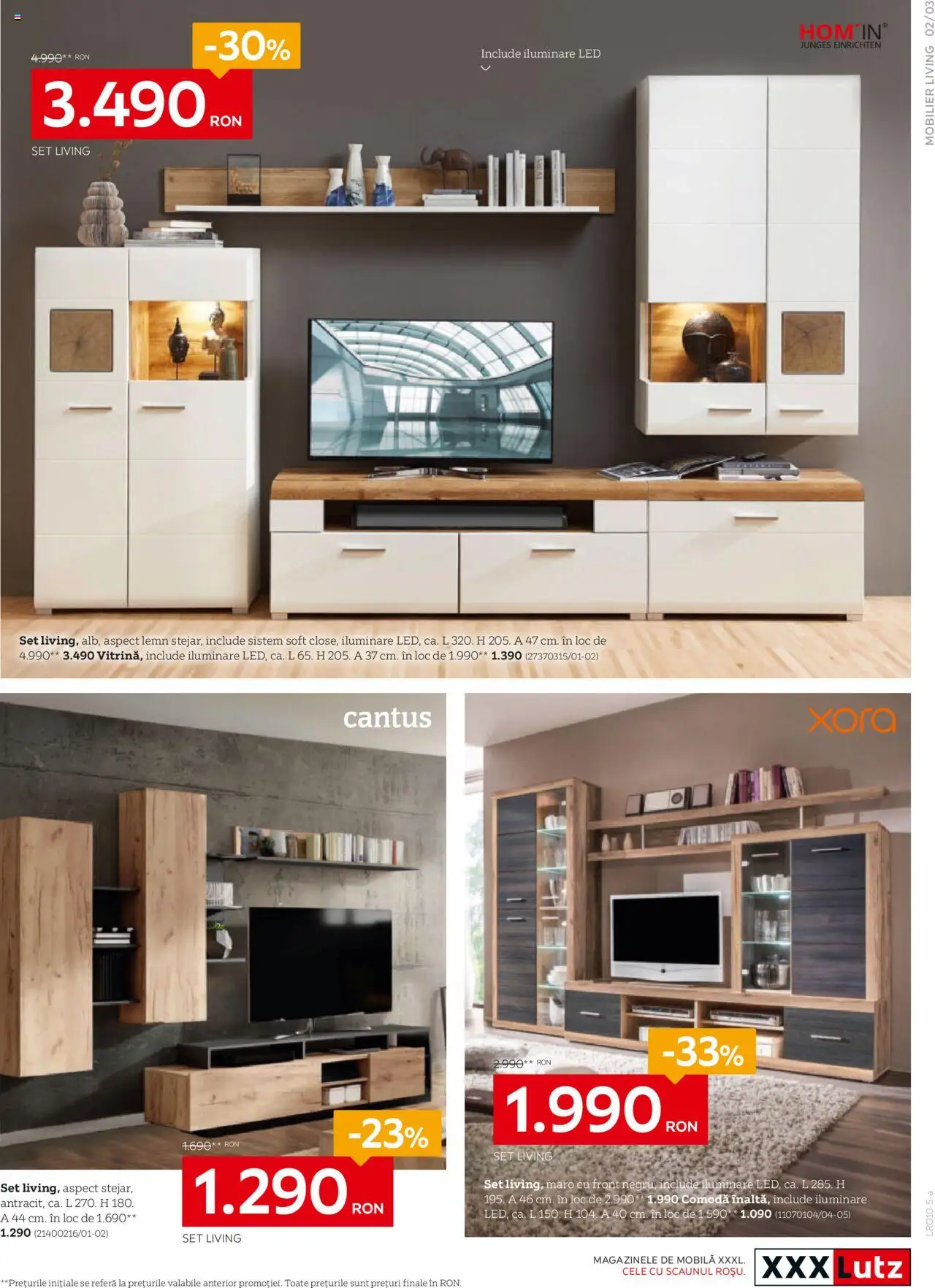 Noul catalog XXXLutz – valabil de la 06.10.2025 | Pagină: 3 | Produse: Babak, Comodă
