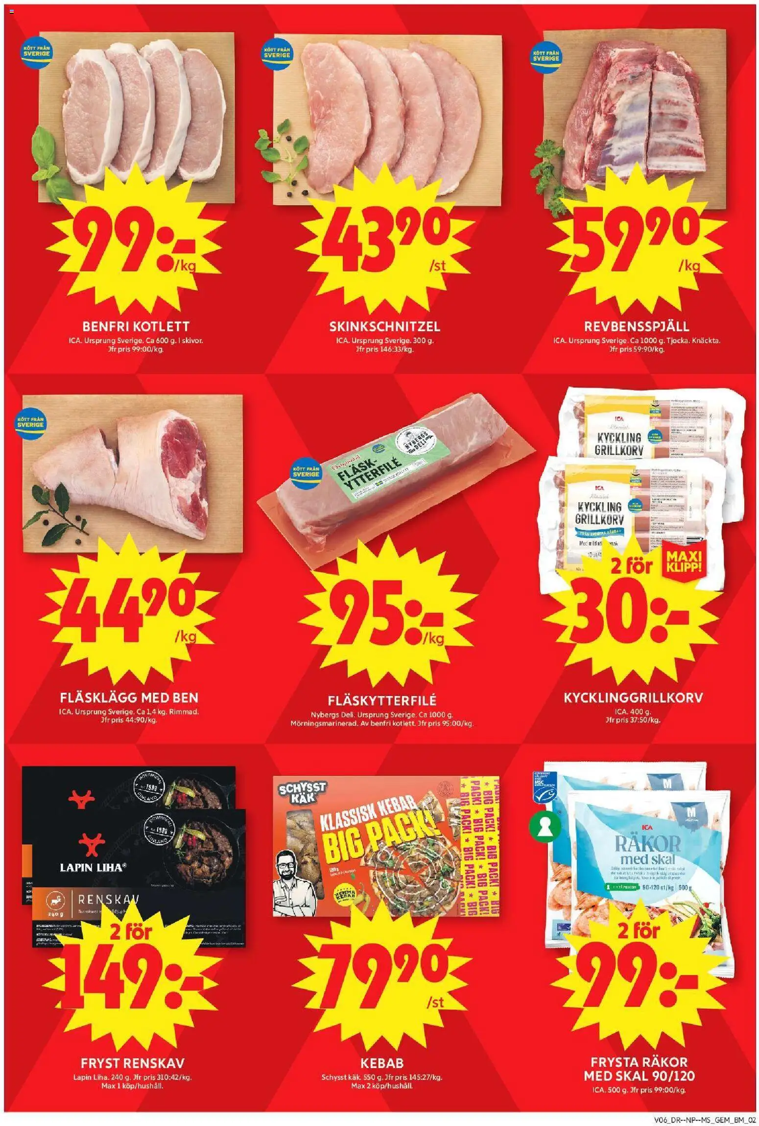 ICA Maxi reklamblad aktuell från 02.02.2026 | Sida: 2