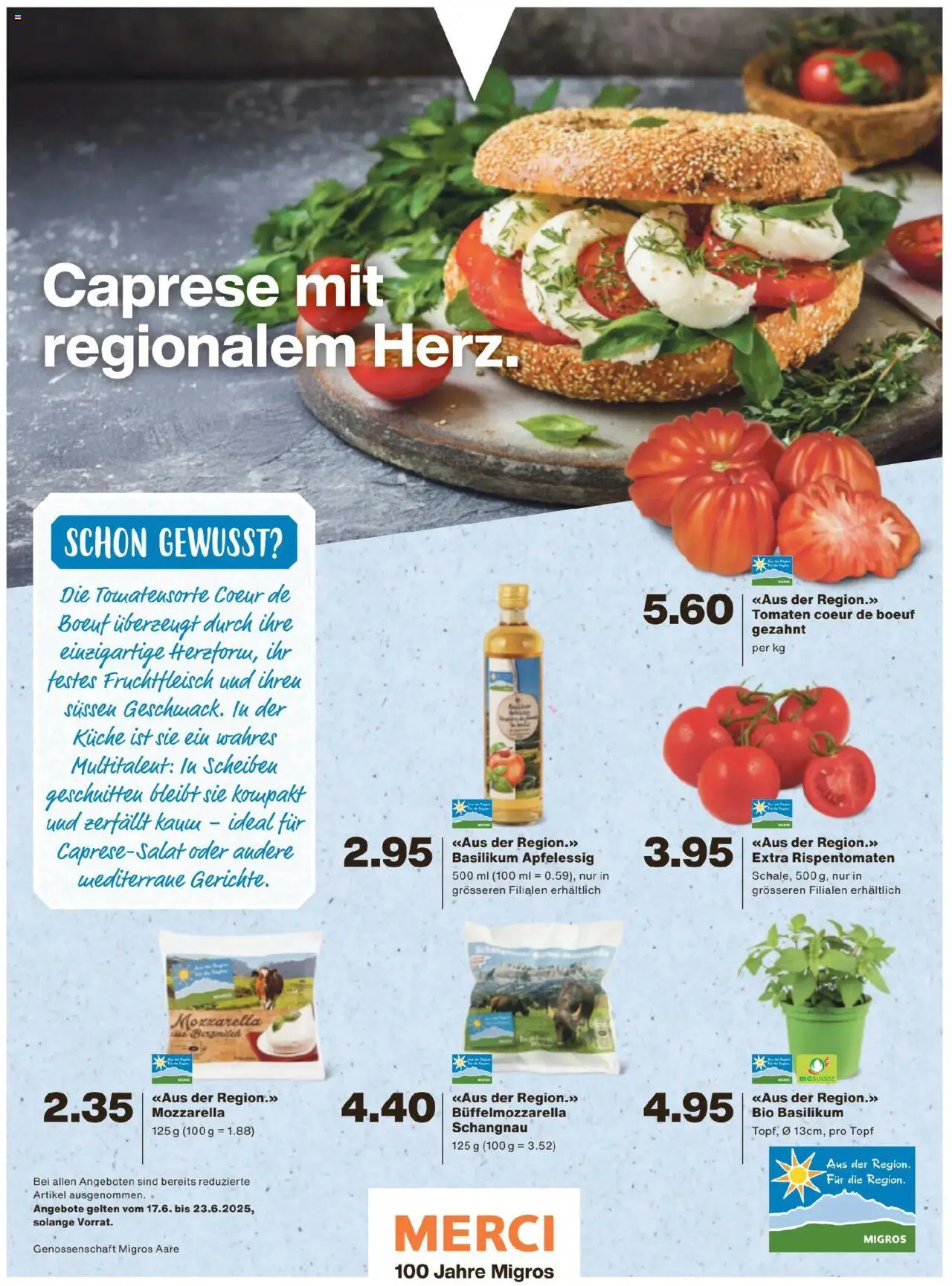 Migros Magazin ab 16.06.2025 | Seite: 42 | Produkte: Tomaten