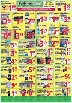 Saiturinpörssi-mainoslehti voimassa 16.10.2025 alkaen