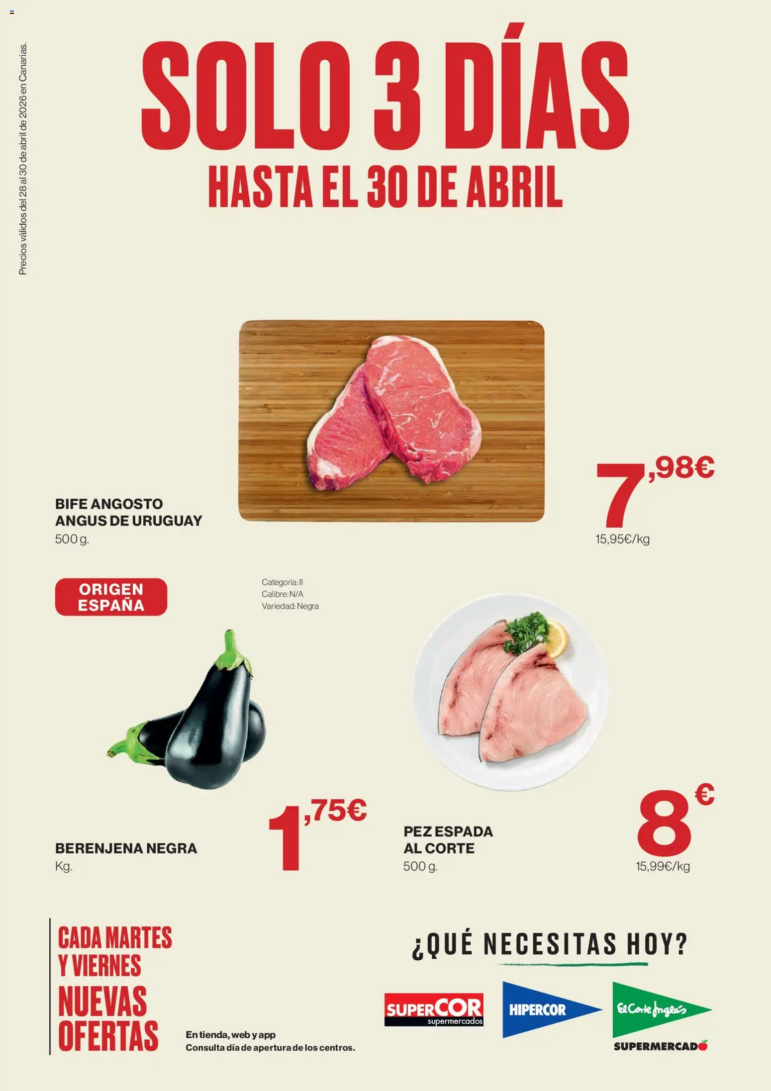 Supercor Canarias │ válido desde el 28.04.2026 | Página: 1