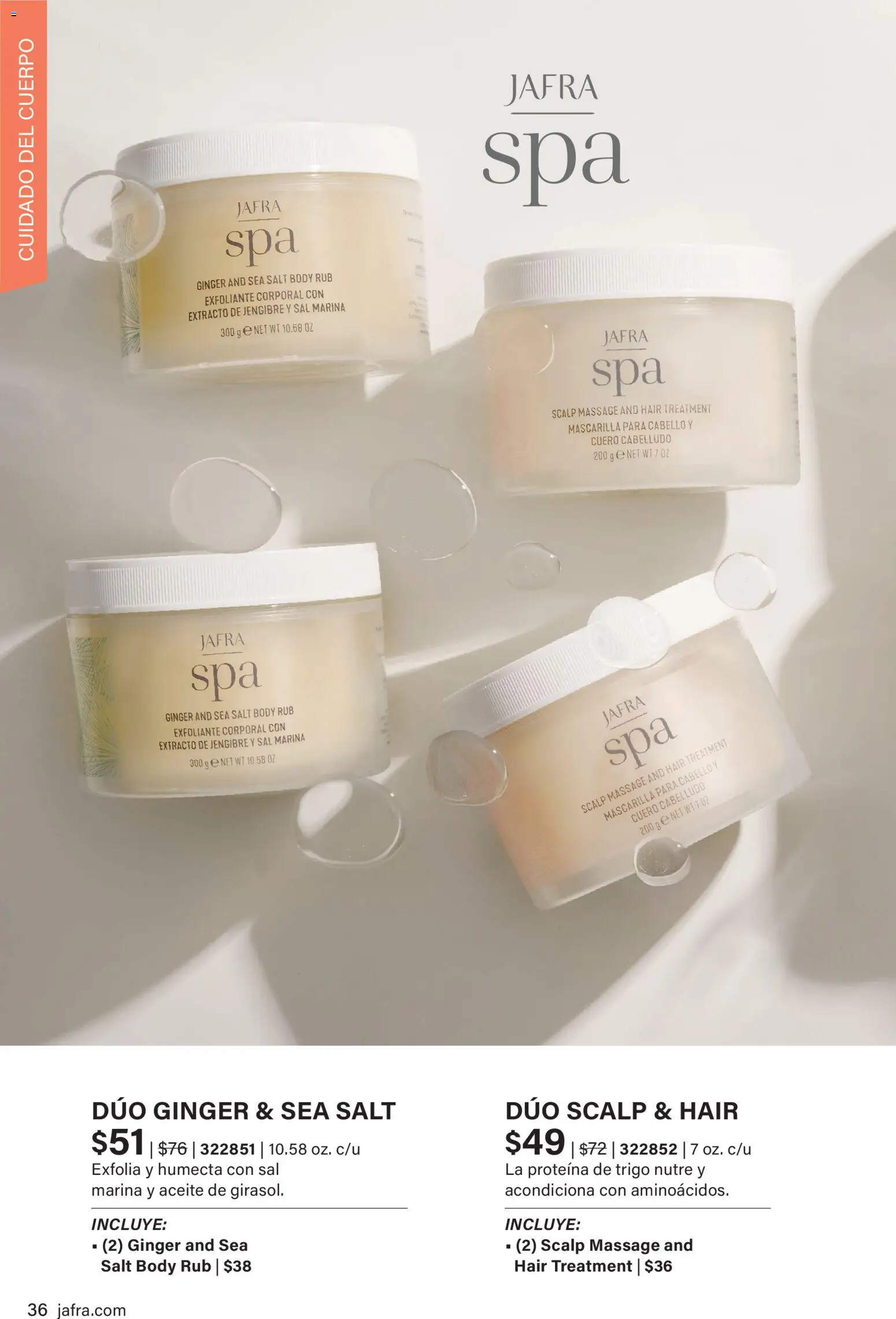 JAFRA folleto │ válido desde el 01.12.2025 | Página: 36 | Productos: Aceite, Γαύρος, Exfoliante corporal, Body