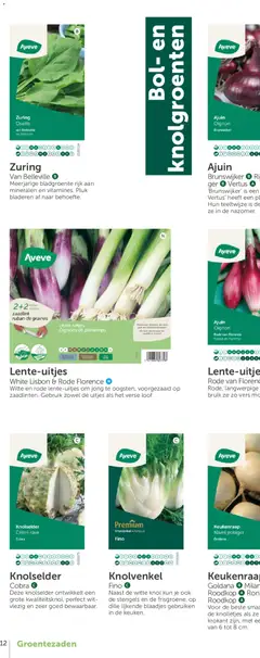 Aveve Groente- en kruidengids - Voorbeeld van een folder van Aveve, geldig van 23.02.2026 | Pagina: 22 | Producten: Bol
