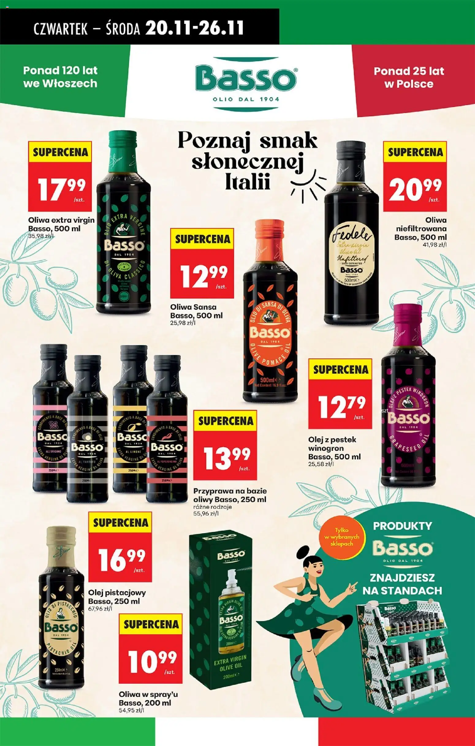 Biedronka gazetka - Oferta w tym tygodniu od 20.11.2025 | Strona: 58 | Produkty: Olej z pestek winogron, Oliwa extra virgin, Olej