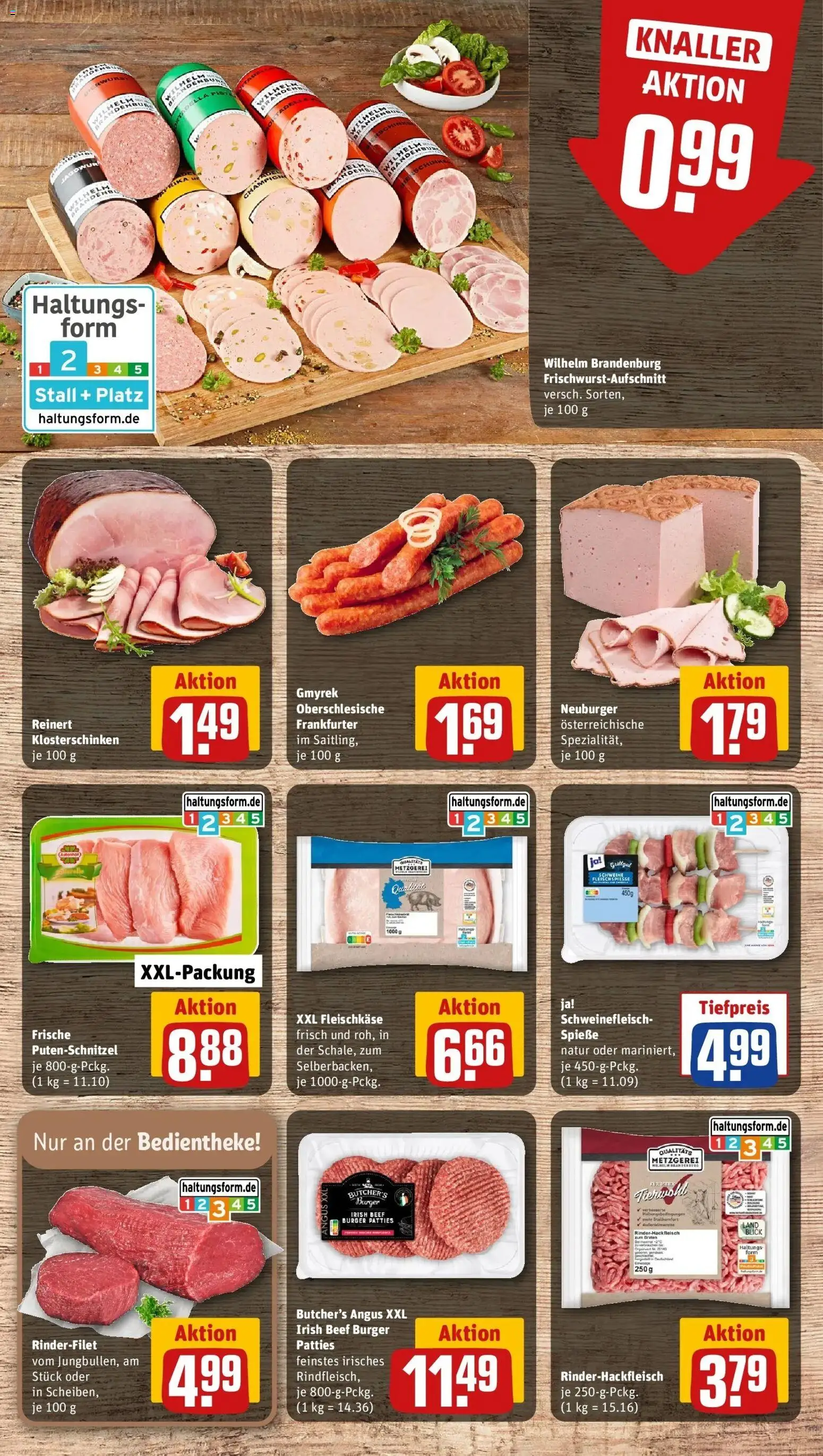 Rewe Prospekt Göttingen	 – gültig ab 15.03.2026 | Seite: 10 | Produkte: Rinderfilet, Burger, Schweinefleisch, Rindfleisch