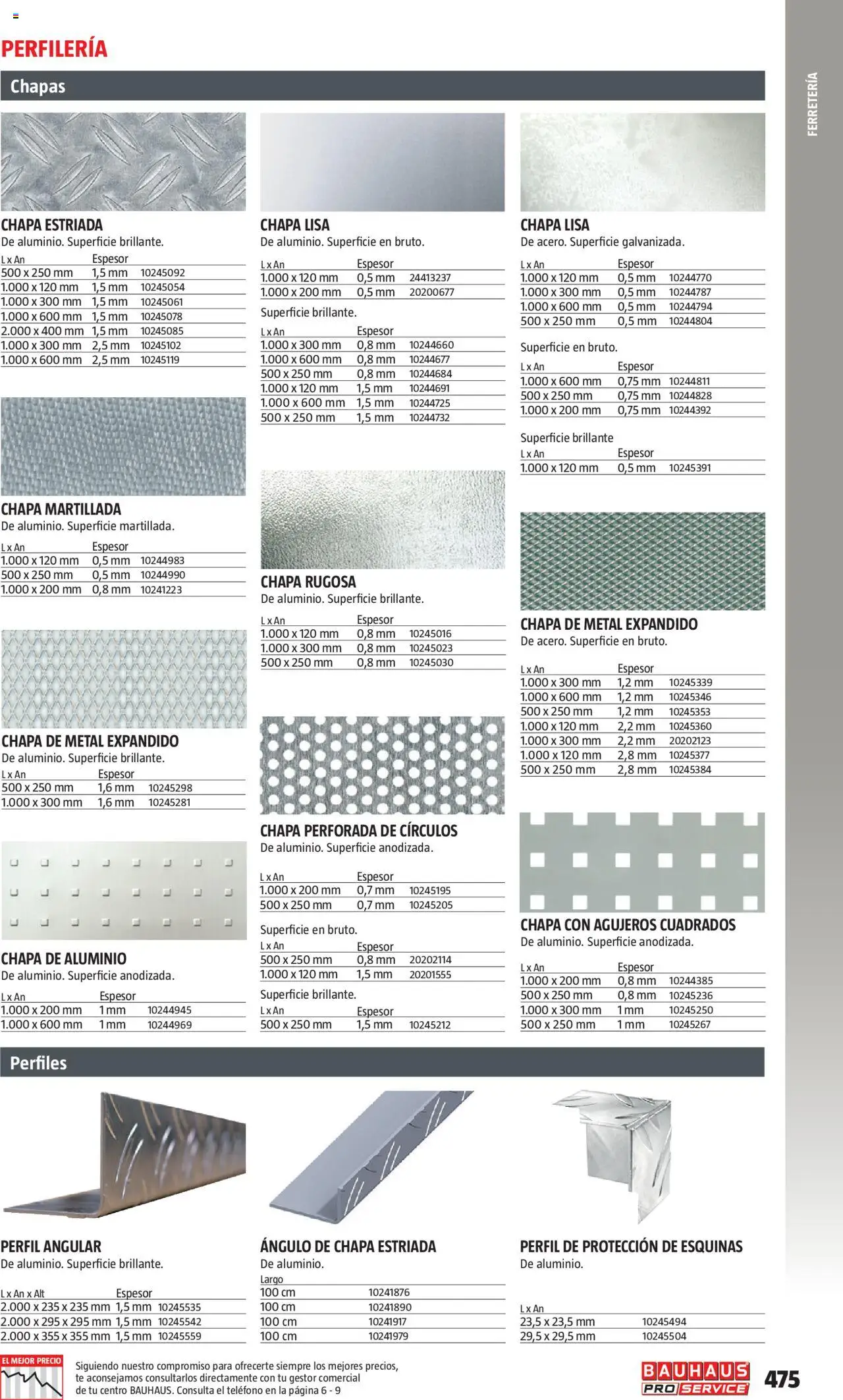 Bauhaus - ProService  │ válido desde el 24.02.2025 | Página: 475 | Productos: Té, Teléfono