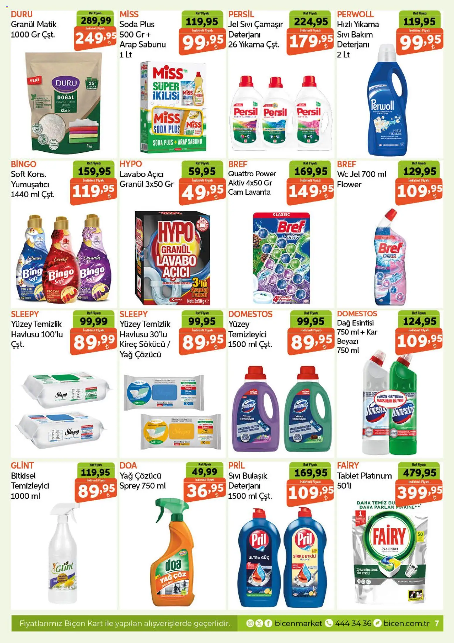 Biçen Market Katalog - 21.01.2026 tarihinden itibaren geçerlidir | Sayfa: 7 | Ürünler: Raf, Yağ çözücü, Soda, Tablet