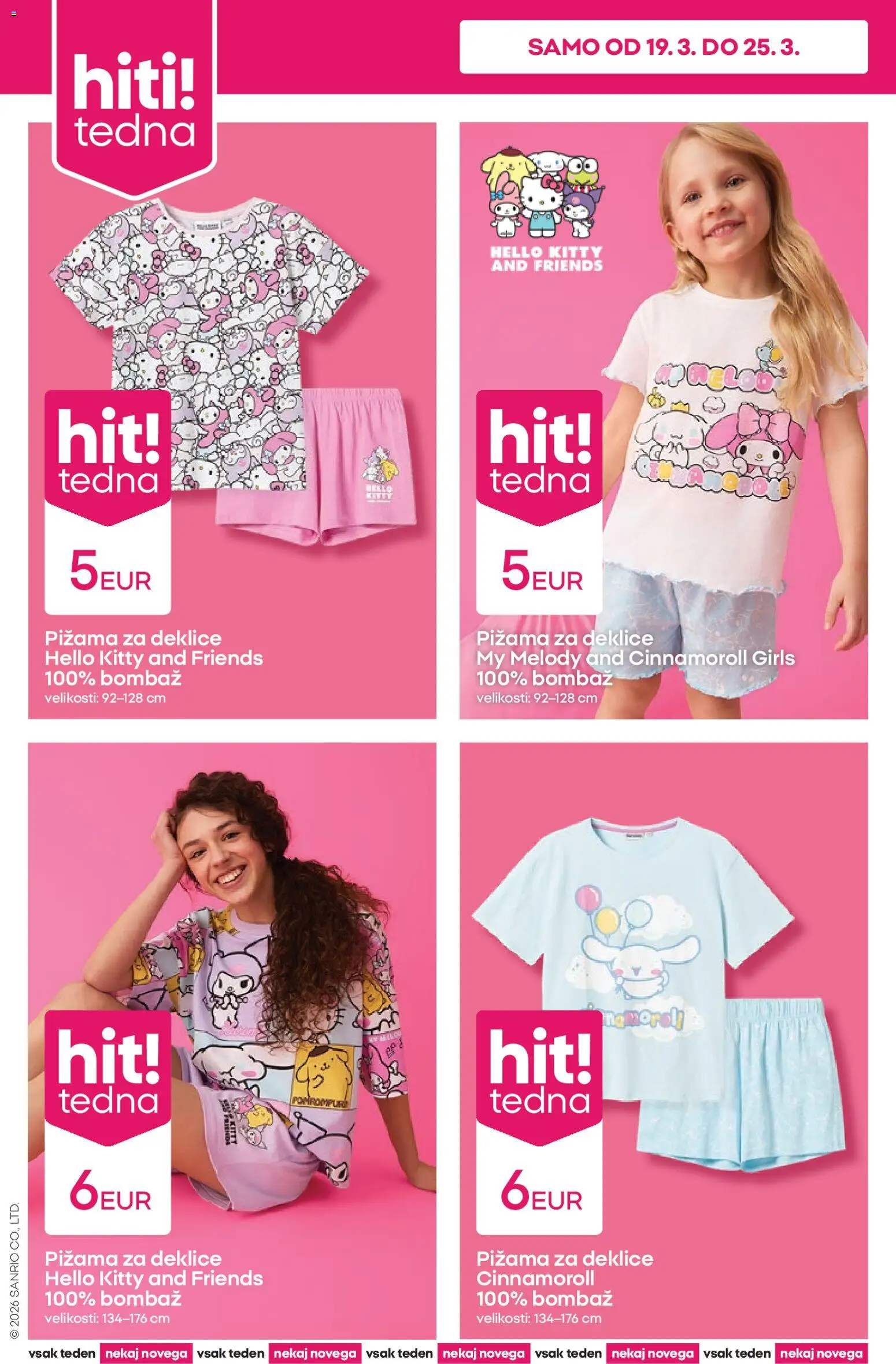 Novi Pepco katalog ponudbe – veljaven od 19.03.2026 | Stran: 4 | Izdelki: Pižama