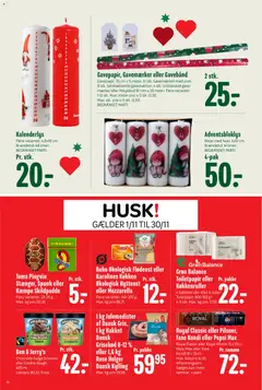 Min Købmand - Tilbudsavis gyldig fra 07.11.2025 | Side: 14 | Produkter: Hytteost, Faxe Kondi, Vingummi, Flødeost