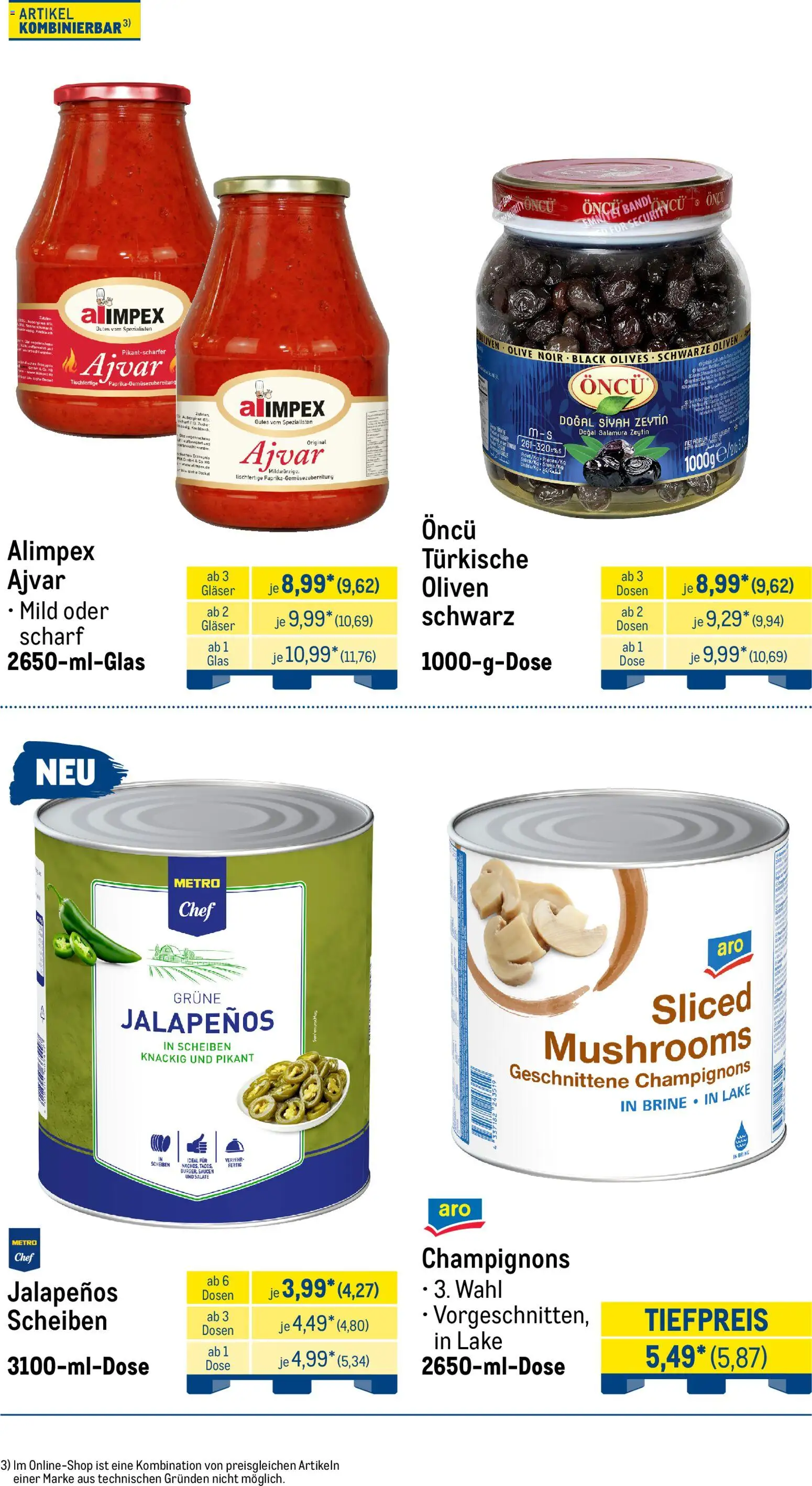 Metro Monats-Menü – gültig ab 01.05.2026 | Seite: 11 | Produkte: Champignons, Aubergine