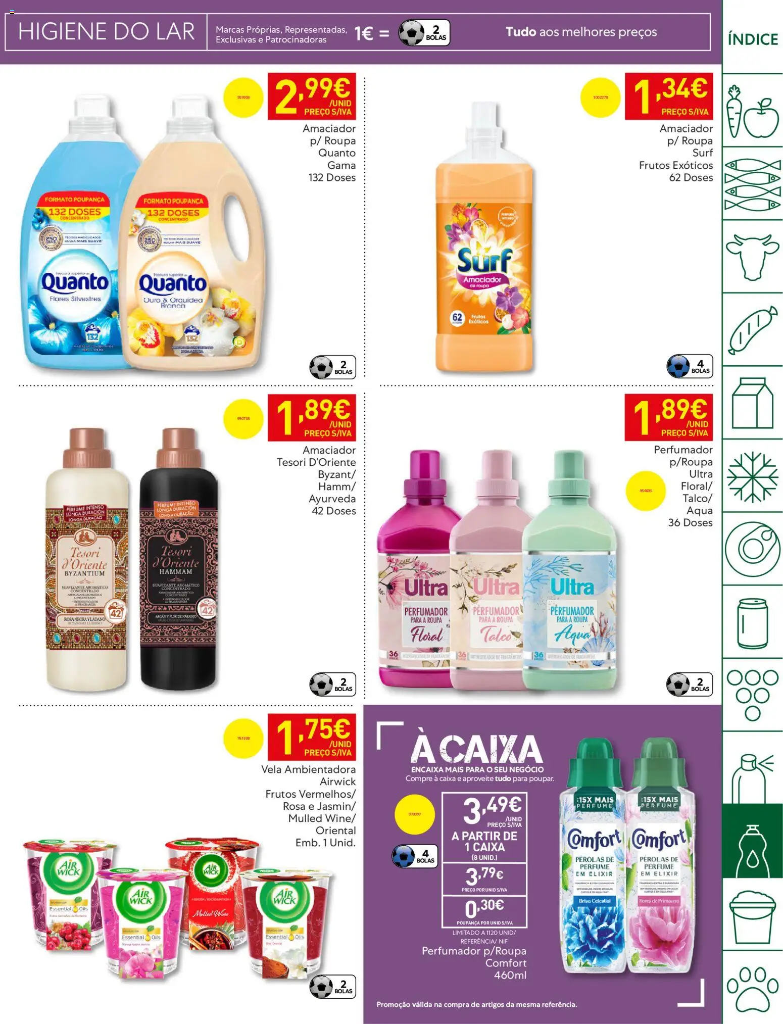 Recheio - Bons Negócios Madeira │ válido de 14.04.2026 | Página: 49 | Produtos: Agua, Flores, Perfume, Caixa
