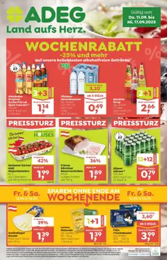 ADEG Vorarlberg ab 11.09.2025 gültig
