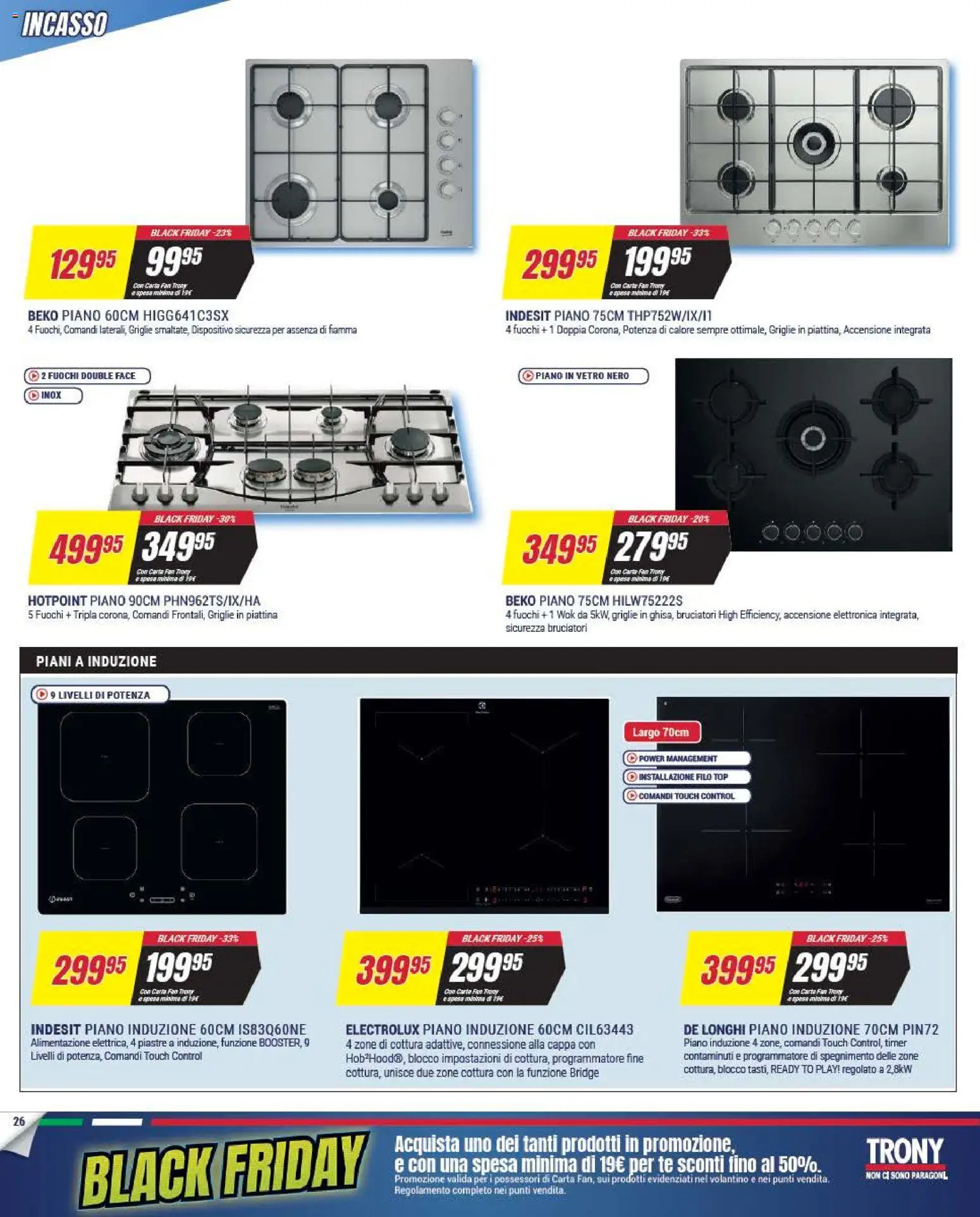 Volantino Trony del 25.11.2025 | Pagina: 26 | Prodotti: Tè, Top, Fan
