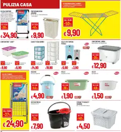 Volantino Galassia del 08.09.2025 | Pagina: 22 | Prodotti: Mocio, Contenitore, Alluminio, Portabiancheria