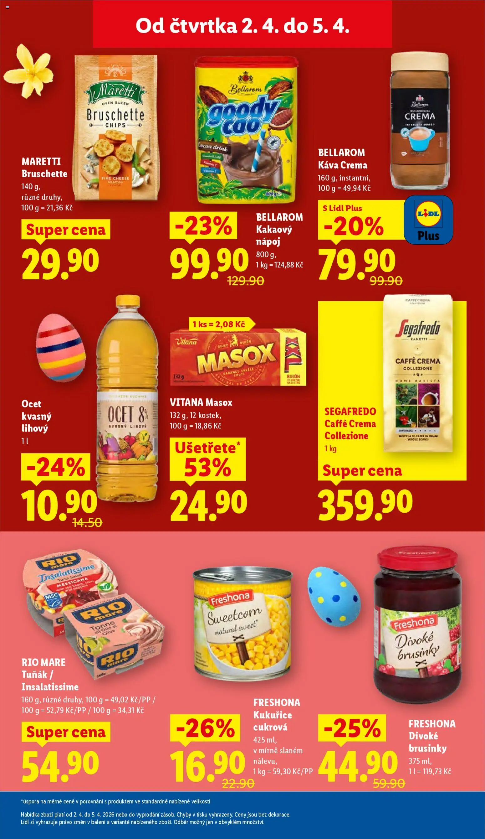 Lidl leták od 02.04.2026 💥 Nenechte si ujít TOP nabídky! ⭐ | Ceská republika