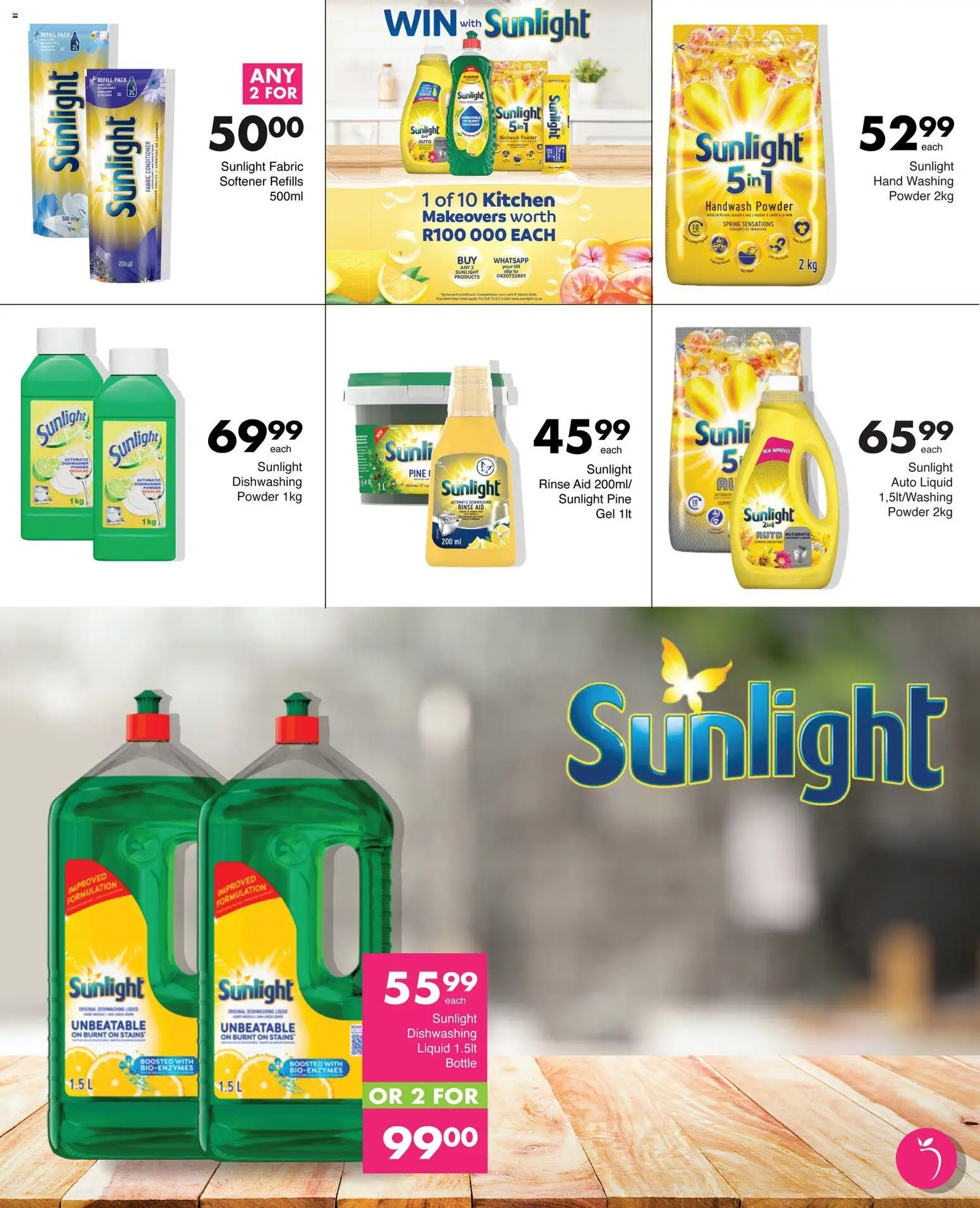New Save catalogue – valid from 12.02.2026 | Page: 43 | Products: Handwash, Powder, Dishwasher powder, Dishwashing liquid