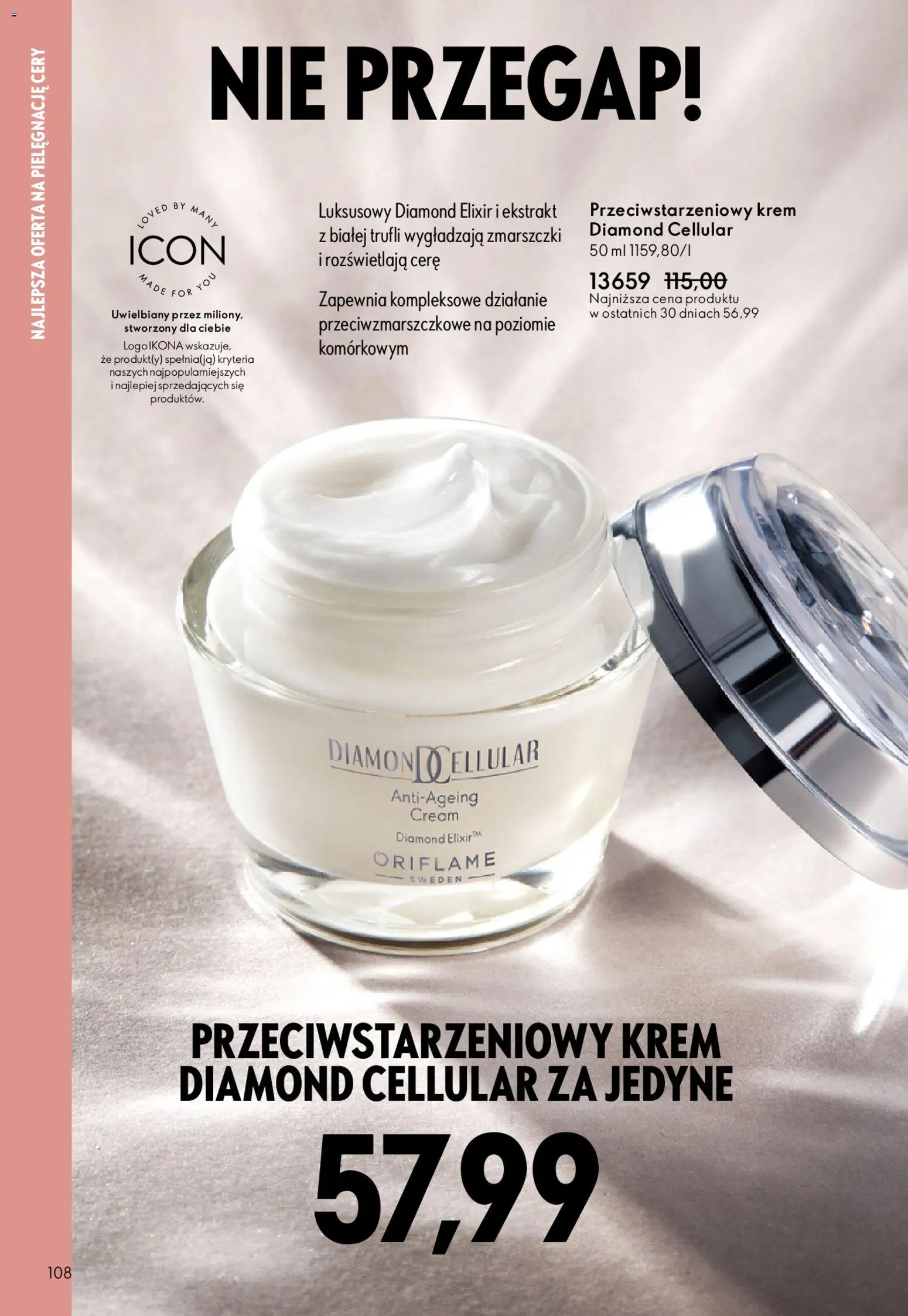 Oriflame Katalog 1 2026 od 24.12.2025 | Strona: 108 | Produkty: Krem