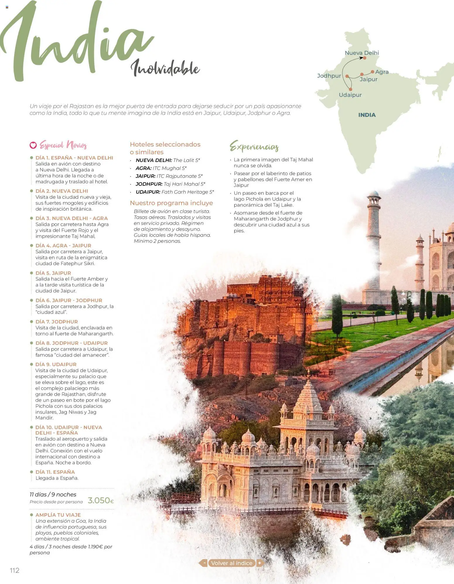 Viajes El Corte Inglés - Catálogo Tourmundial Premium │ válido desde el 01.01.2026 | Página: 114