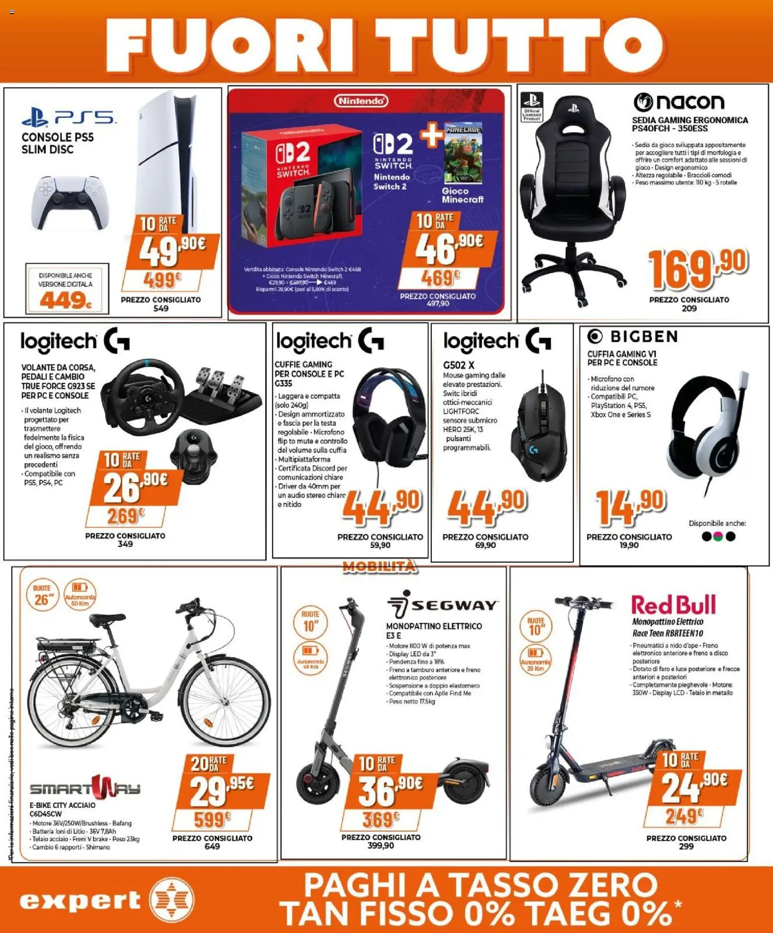 Volantino Expert del 15.01.2026 | Pagina: 7 | Prodotti: Braccioli, PC, Disco, Batteria