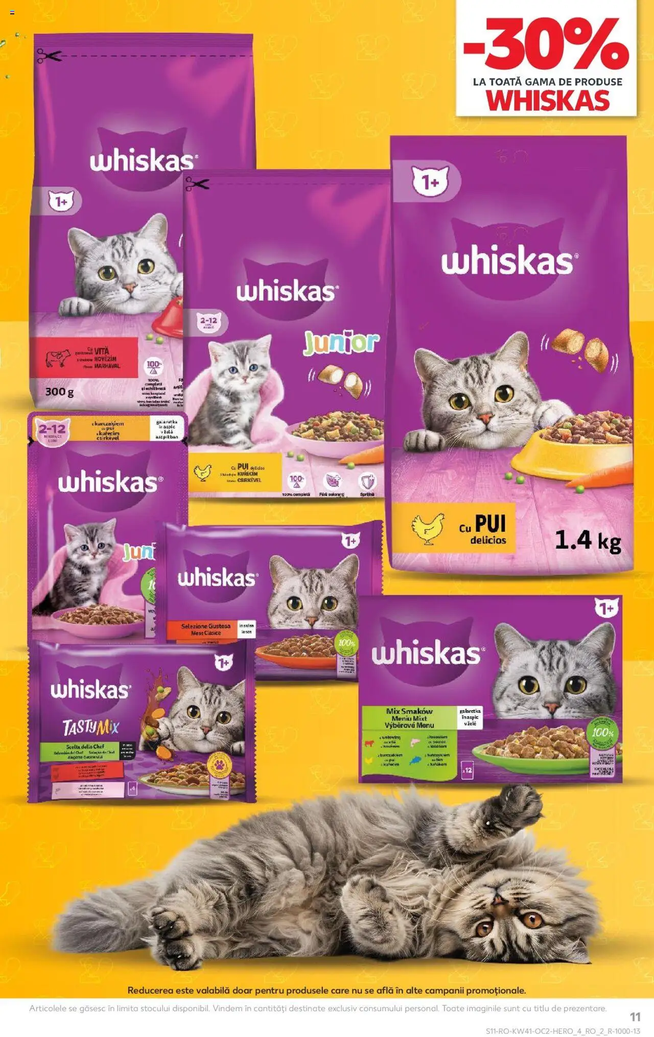 Noul catalog Kaufland – valabil de la 08.10.2025 | Pagină: 11 | Produse: Hacıyatmaz Kedi Oyuncağı