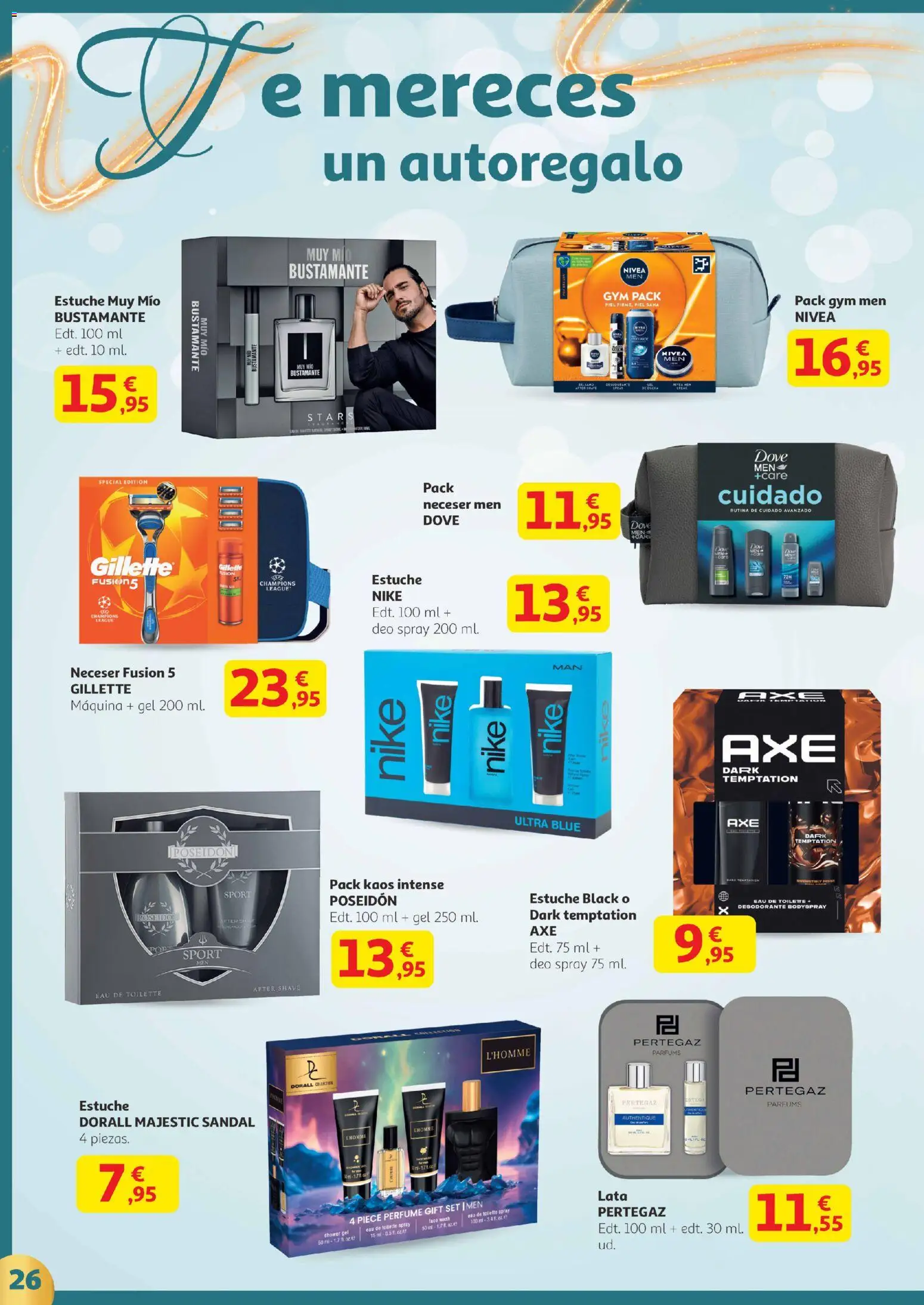 Alcampo - Canarias │ válido desde el 02.12.2025 | Página: 26 | Productos: Perfume, Eau de toilette, Neceser