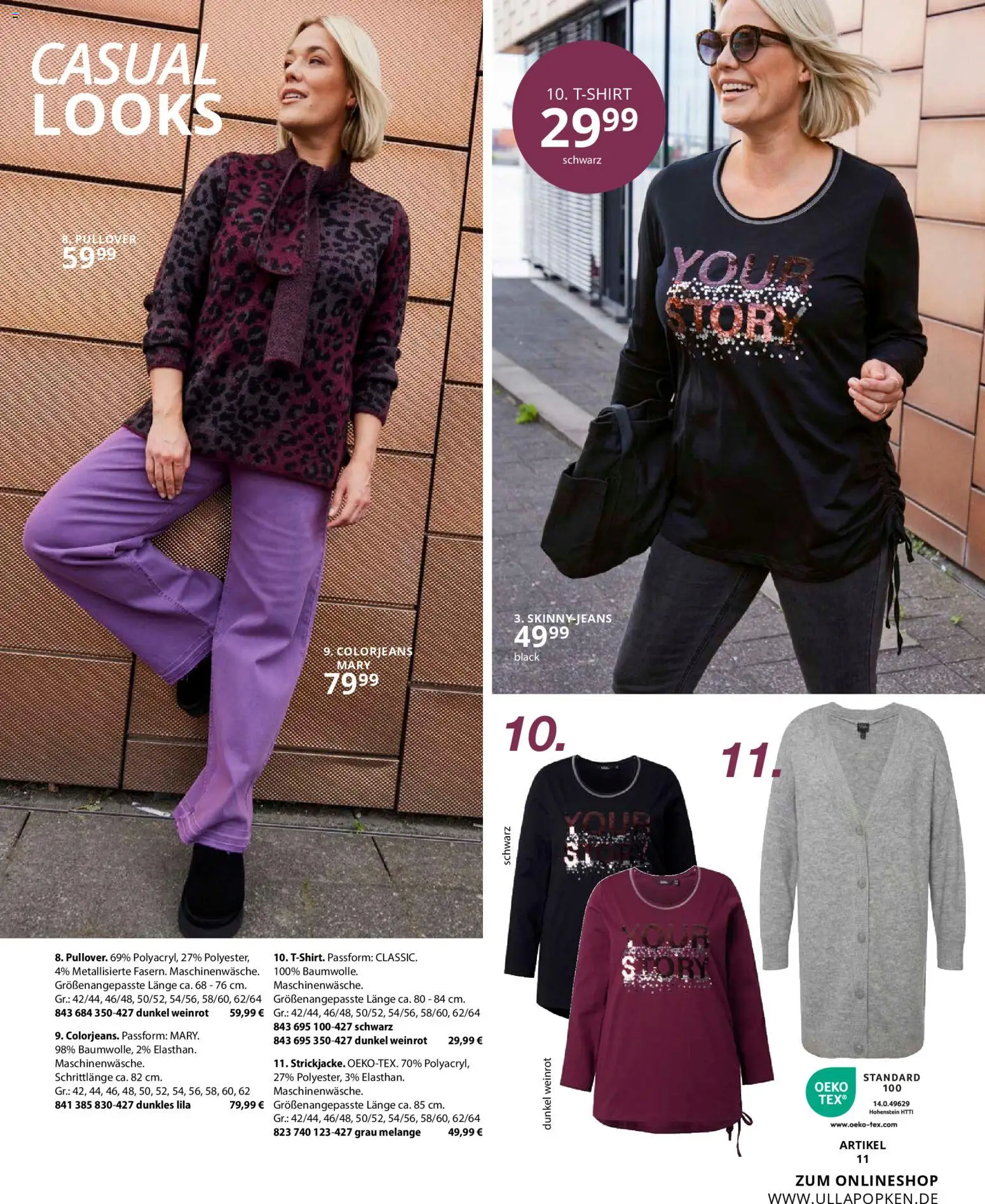 Ulla Popken Prospekt 	 – gültig ab 01.11.2025 | Seite: 7 | Produkte: Jeans