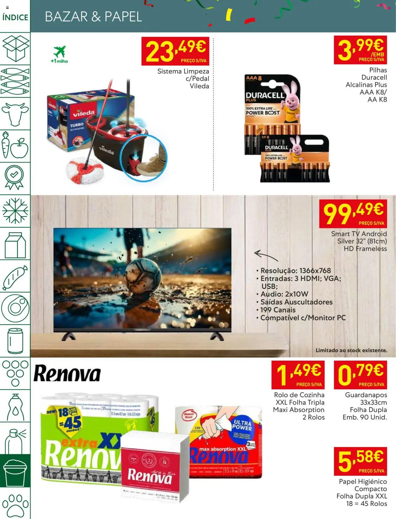 Recheio folheto │ válido de 07.10.2025 | Página: 46 | Produtos: PC, Audio, Guardanapos, Pilhas