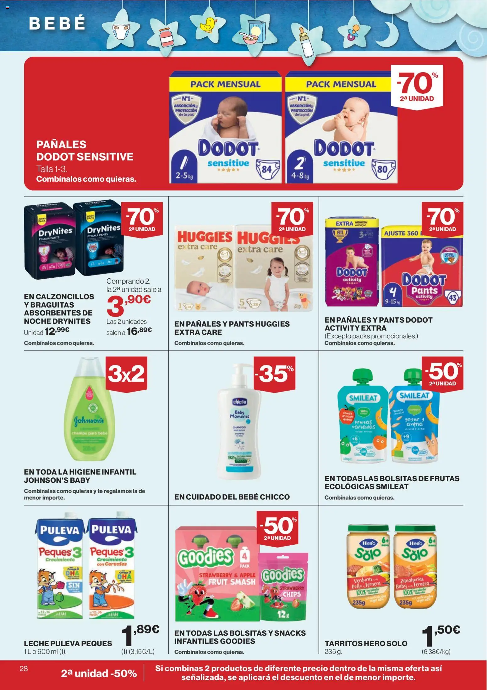 Supercor folleto │ válido desde el 23.10.2025 | Página: 28 | Productos: Yogur, Cereales, Té, Apple