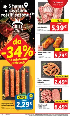 Lidl katalog | vrijedi od 28.07.2025 | Stranica: 70