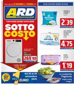 Anteprima del volantino Volantino ARD Discount	 valido a partire dal 22.09.2025