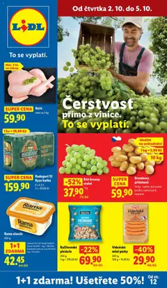 Náhled letáku Lidl leták od 02.10.2025