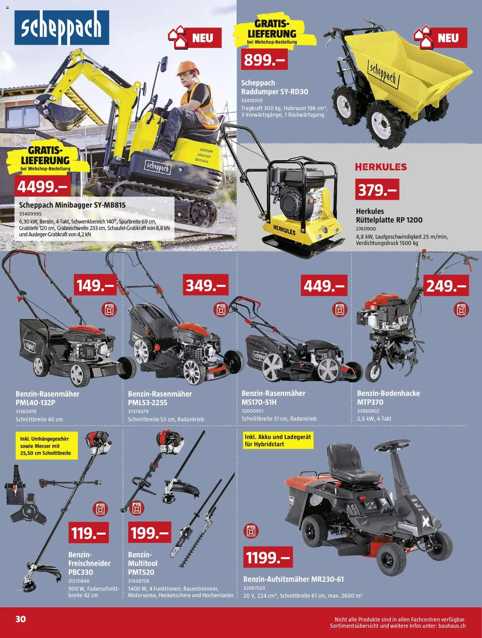 Bauhaus aktionen – gültig ab 27.04.2026 | Seite: 30 | Produkte: Ladegerät