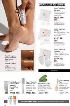 Feet Up Expert / Callus Softening Foot Serum, 30 ml. - Förhandsvisning av reklamblad från butik Oriflame aktuell från 11.03.2026 | Sida: 136 | Produkter: Serum