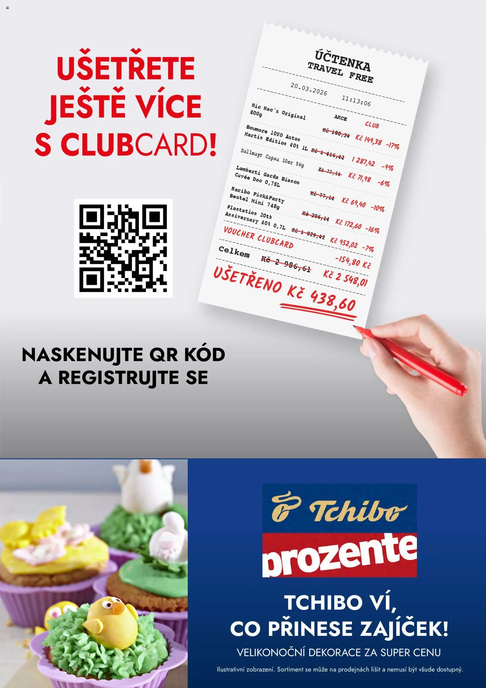 Travel Free leták od 20.03.2026 | Strana: 5 | Produkty: Haribo, Tchibo, Dekorace