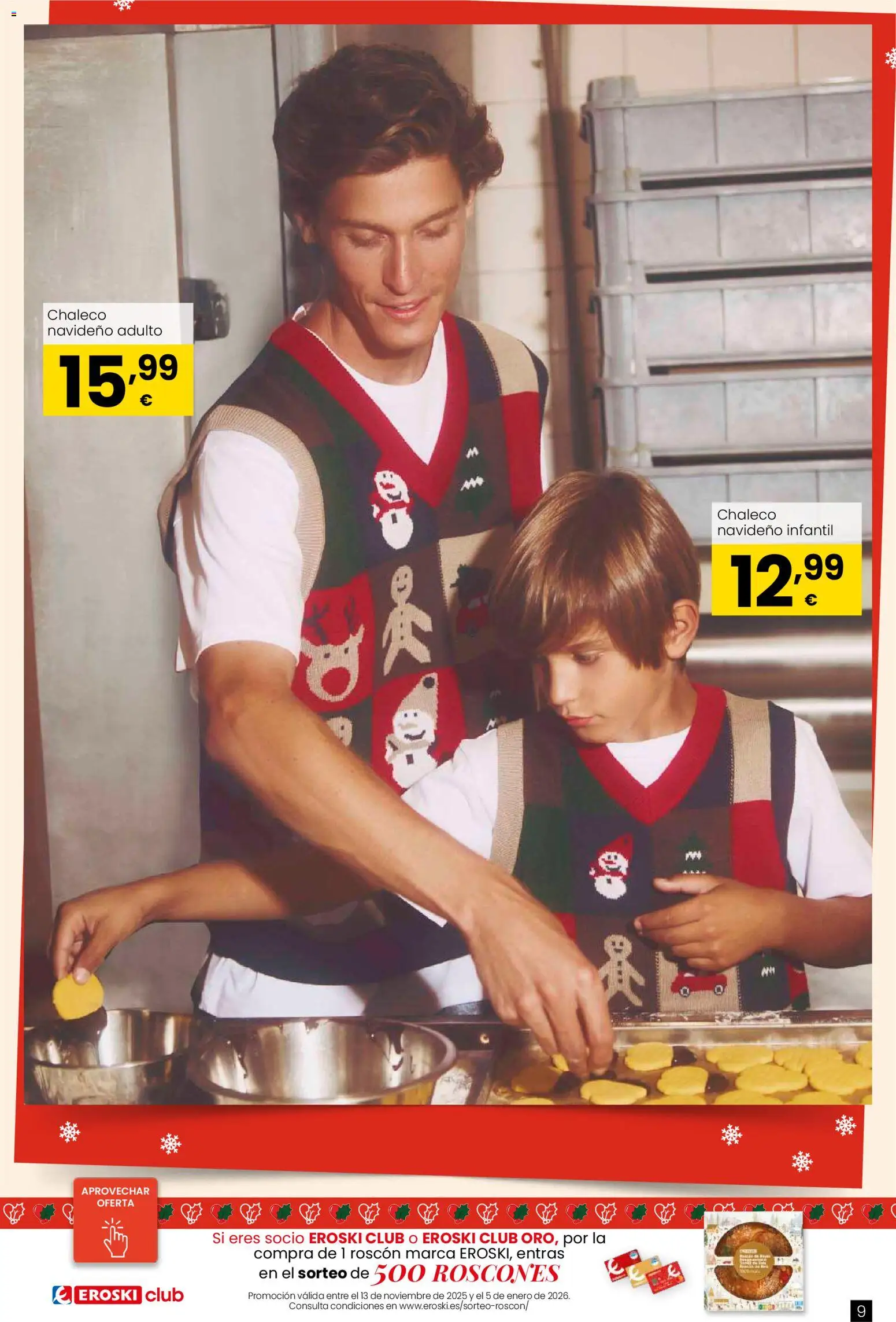 Eroski - Regalos │ válido desde el 02.12.2025 | Página: 9 | Productos: Chaleco