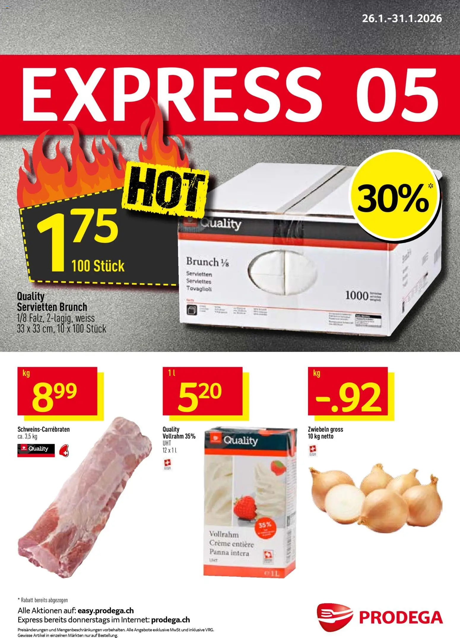 Prodega Aktionen – gültig ab 26.01.2026 | Seite: 1