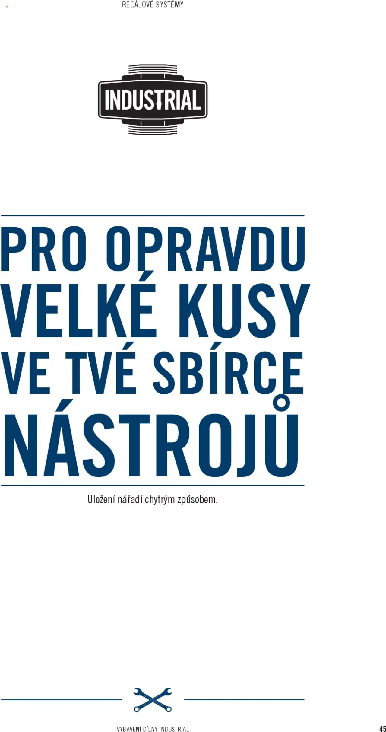 HORNBACH katalog - INDUSTRIAL - Systém vybavení dílny od 06.02.2025 | Strana: 45 | Produkty: Nářadí
