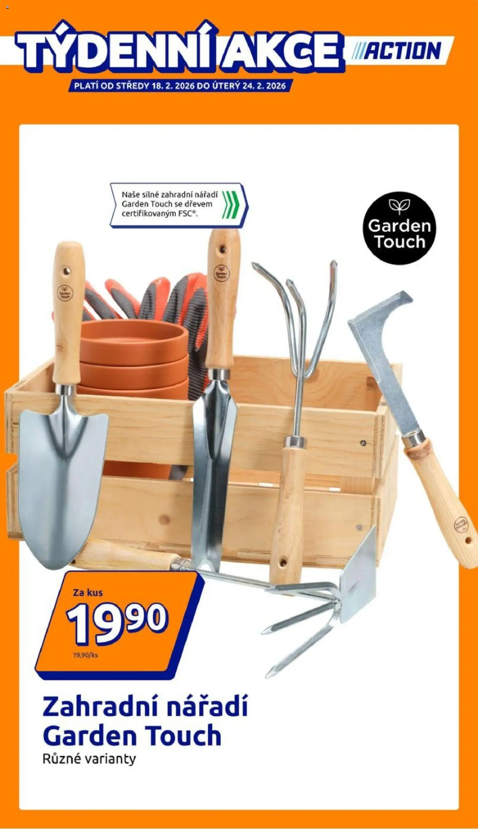 Action leták od 18.02.2026 | Strana: 1 | Produkty: Nářadí