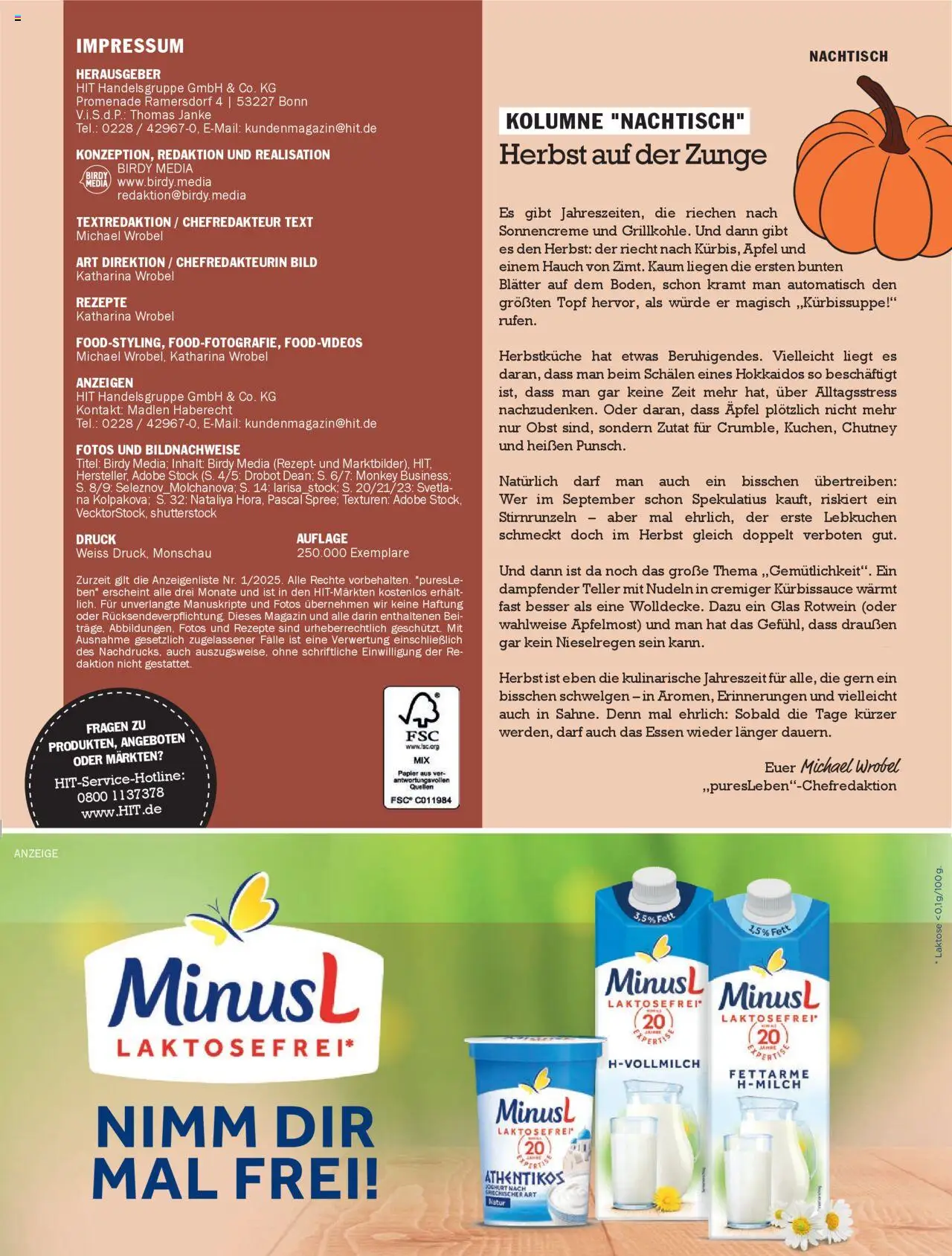 HIT Pures Leben – gültig ab 01.10.2025 | Seite: 35 | Produkte: Milch, Rotwein, Sonnencreme, Obst