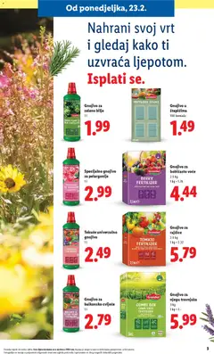 Lidl - Priče iz mog vrta - Pregled kataloga iz trgovine Lidl, vrijedi od 23.02.2026 | Stranica: 3 | Proizvodi: Cvijeće, Rajčice, Voće
