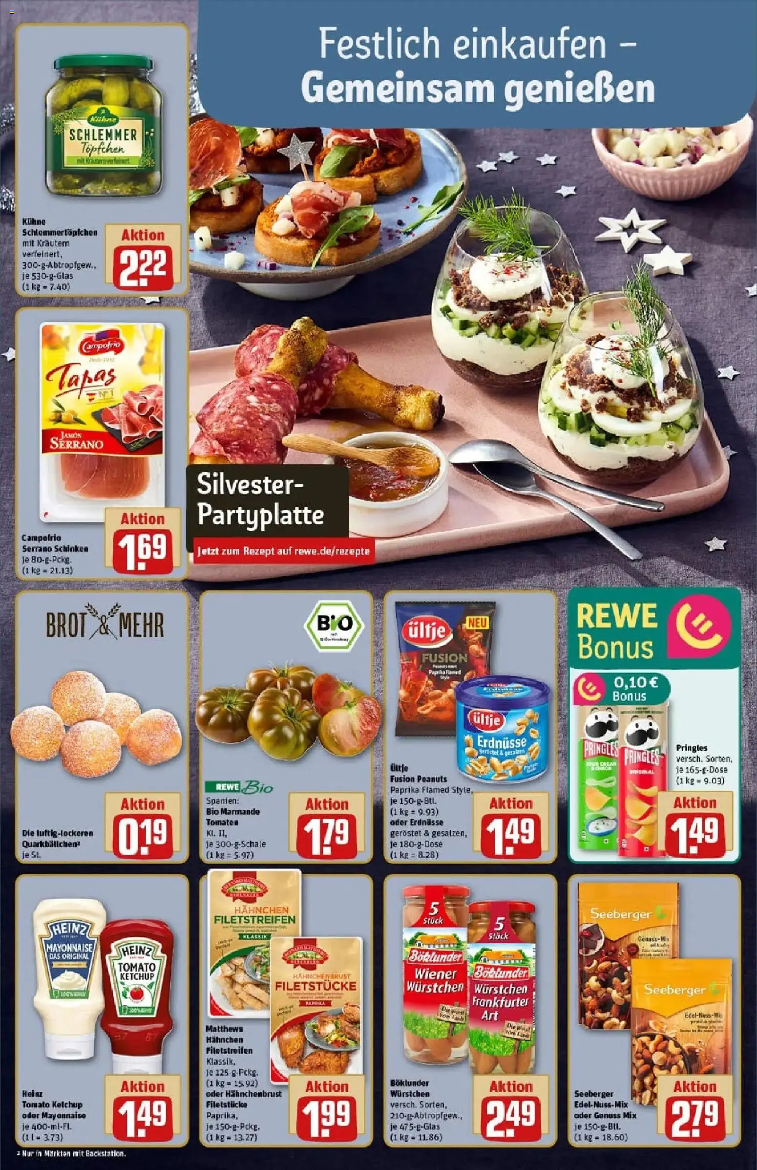 Rewe prospekt Cochem / Cond	 – gültig ab 22.12.2025 | Seite: 4 | Produkte: Paprika, Schinken, Chips, Ketchup
