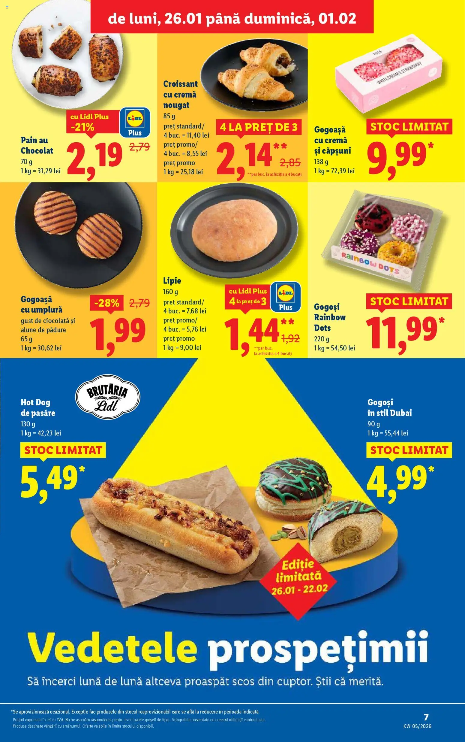 Noul catalog Lidl – valabil de la 26.01.2026 | Pagină: 7 | Produse: Divan, Alune, Cremă, Ciocolată