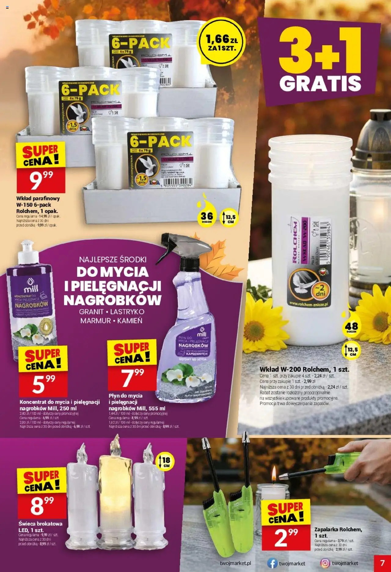 Twój Market Gazetka od 15.10.2025 | Strona: 7 | Produkty: Plyty