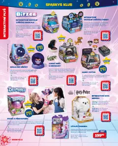 Náhled letáku Sparkys katalog Vánoce od 01.10.2025 | Strana: 8 | Produkty: Panenka, Tv, Harry Potter, Baterie