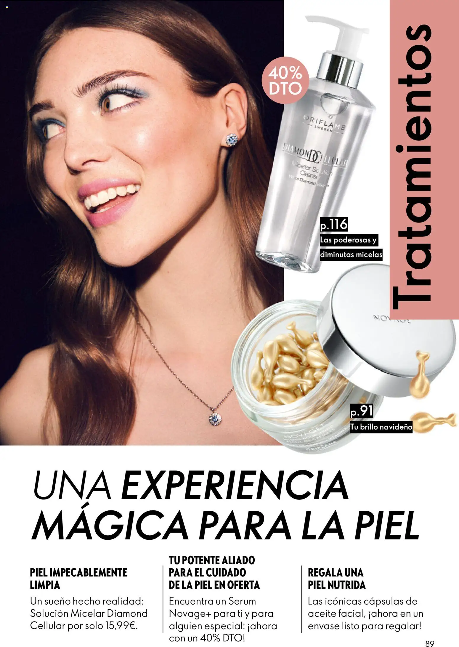 Oriflame - Catálogo Campaña 17 │ válido desde el 10.12.2025 | Página: 89 | Productos: Sérum, Aceite