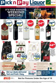 Pick n Pay specials catalogue – valid from 18.09.2025