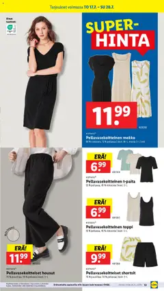  | Sivu: 15 | Tuotteet: Toppi, Housut, Shortsit, Mekko